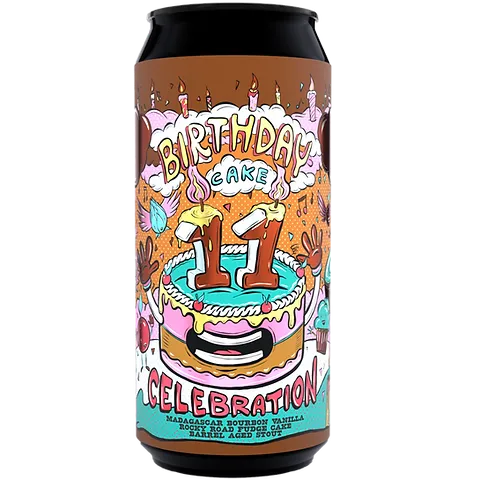 Amundsen 11th Birthday Madagascar Bourbon Vanilla Rocky Road Fudge Cake