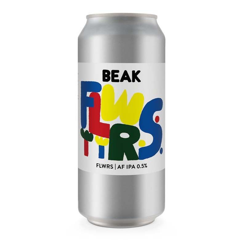 Beak x We Can Be Friends FLWRS Alcohol Free IPA Beak x We Can Be Friends FLWRS Alcohol Free IPA