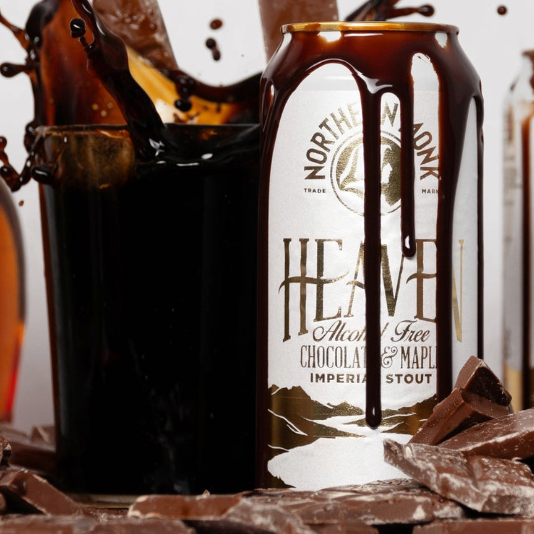 Northern Monk Alcohol Free Heaven AF Chocolate & Maple Imperial Stout Northern Monk Alcohol Free Heaven AF Chocolate & Maple Imperial Stout