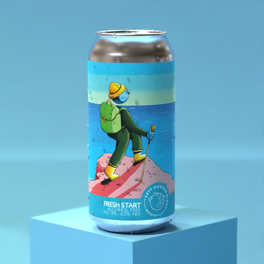 Left Handed Giant Fresh Start Alcohol Free NZ IPA Left Handed Giant Fresh Start Alcohol Free NZ IPA