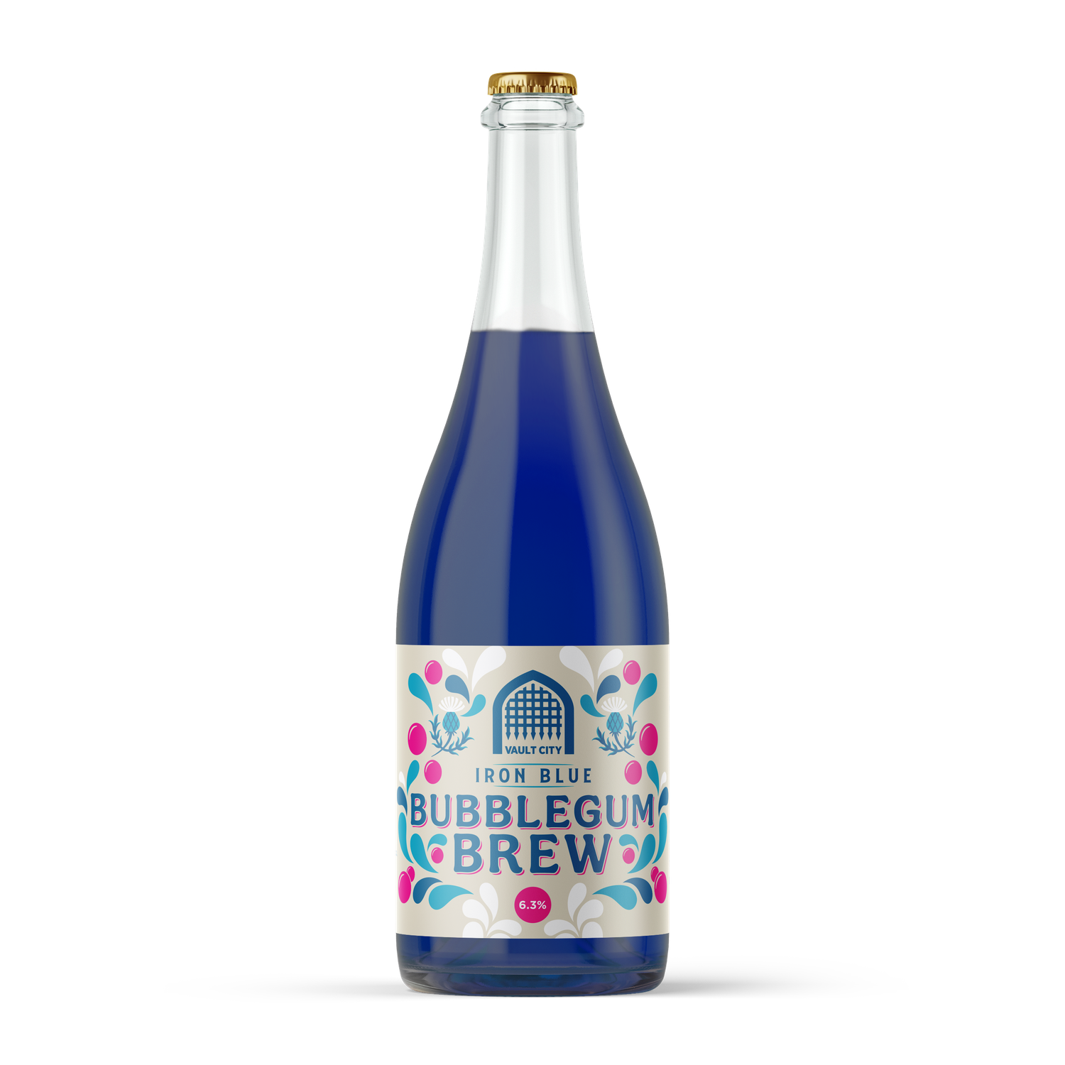 Vault City Iron Blue Bubblegum Brew Sour