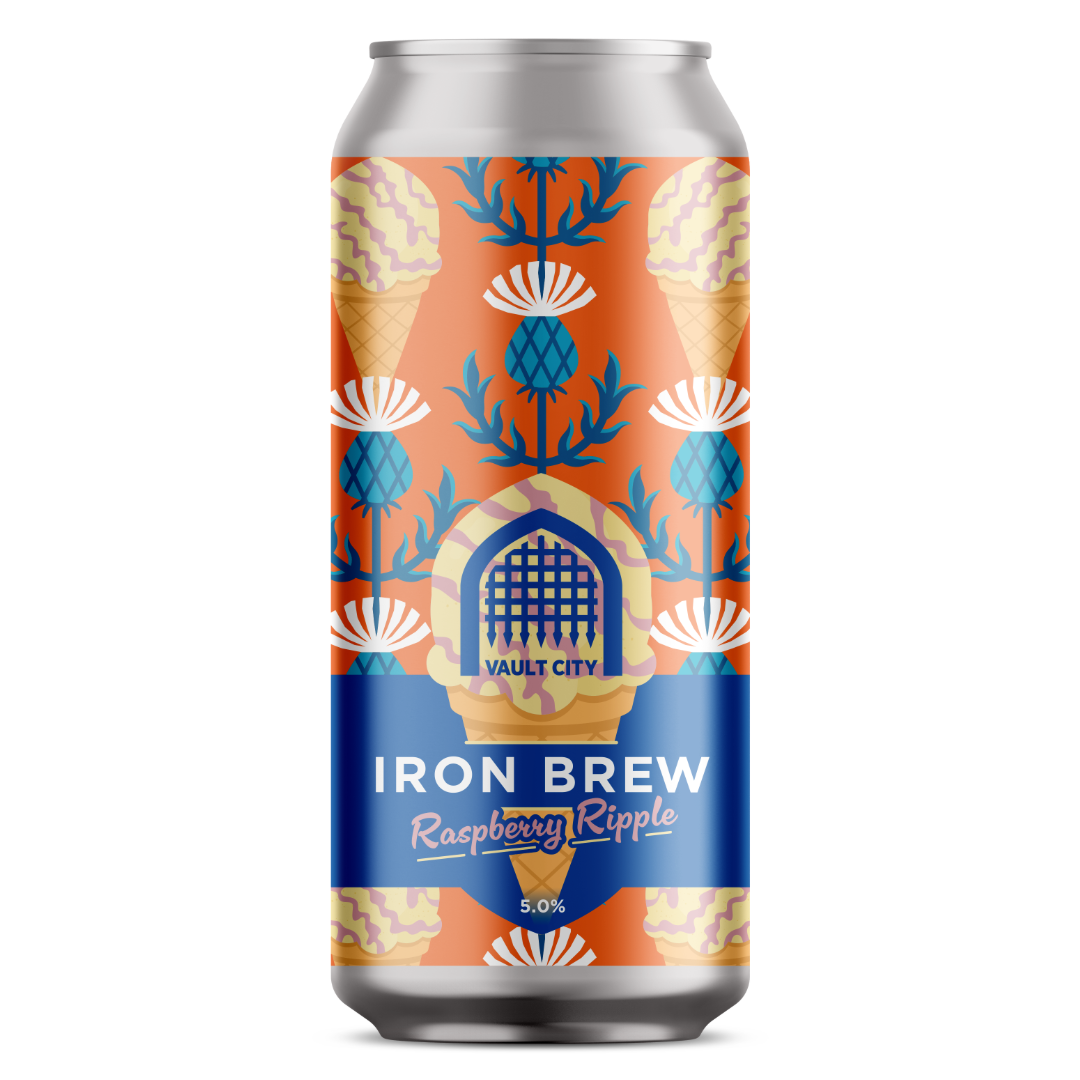 Vault City Raspberry Ripple Iron Brew Ice Cream Sour Vault City Raspberry Ripple Iron Brew Ice Cream Sour