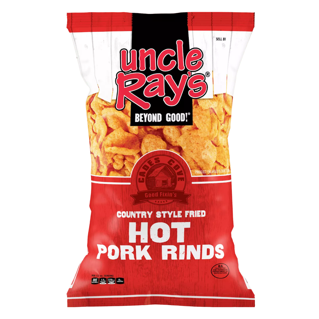 Uncle Ray's Hot Pork Rinds Uncle Ray's Hot Pork Rinds