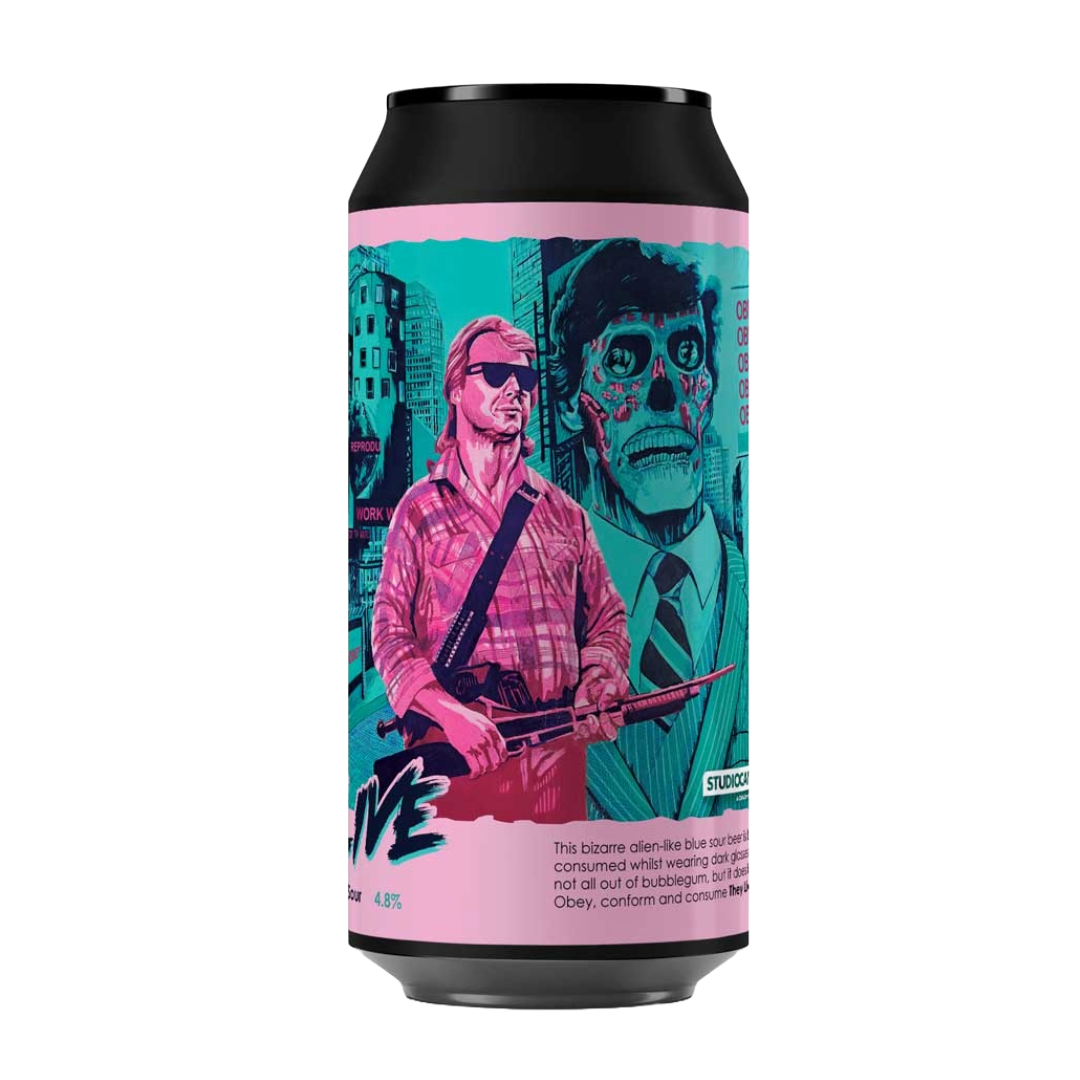 Neon Raptor They Live Blue Bubblegum Sour Neon Raptor They Live Blue Bubblegum Sour