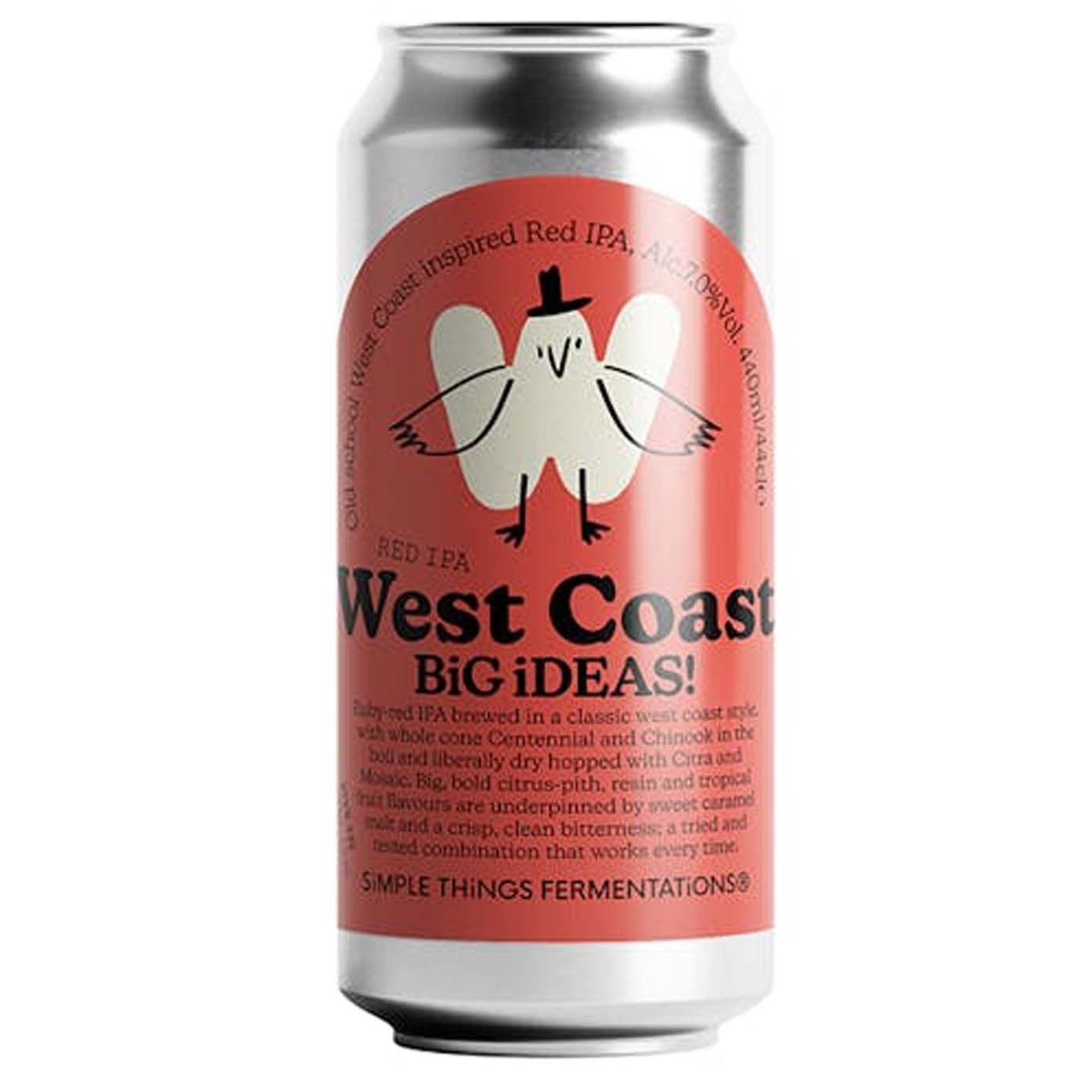 Simple Things Fermentation West Coast Red IPA