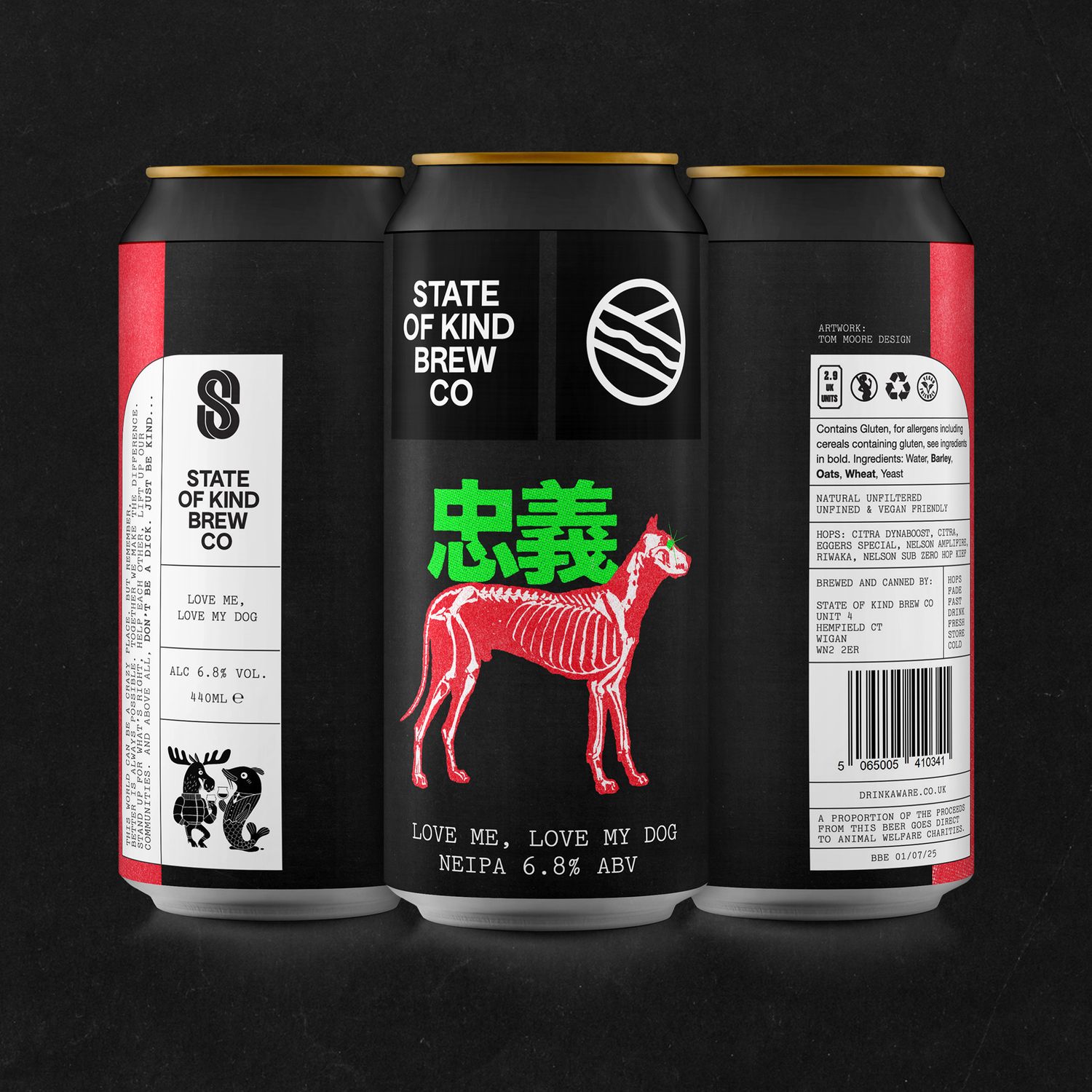 State of Kind x Pomona Island Love Me Love My Dog NE IPA
