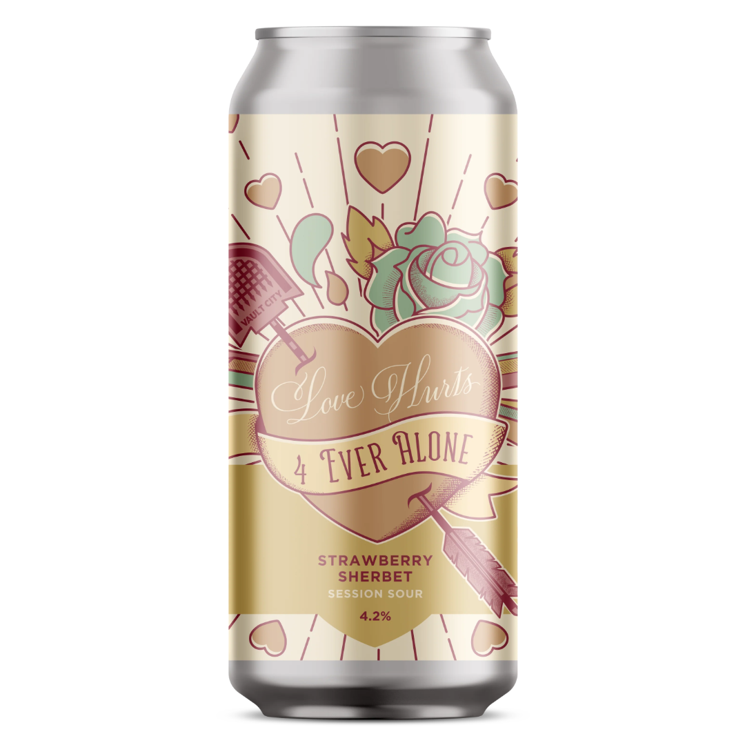 Vault City Love Hurts Strawberry Sherbet Session Sour