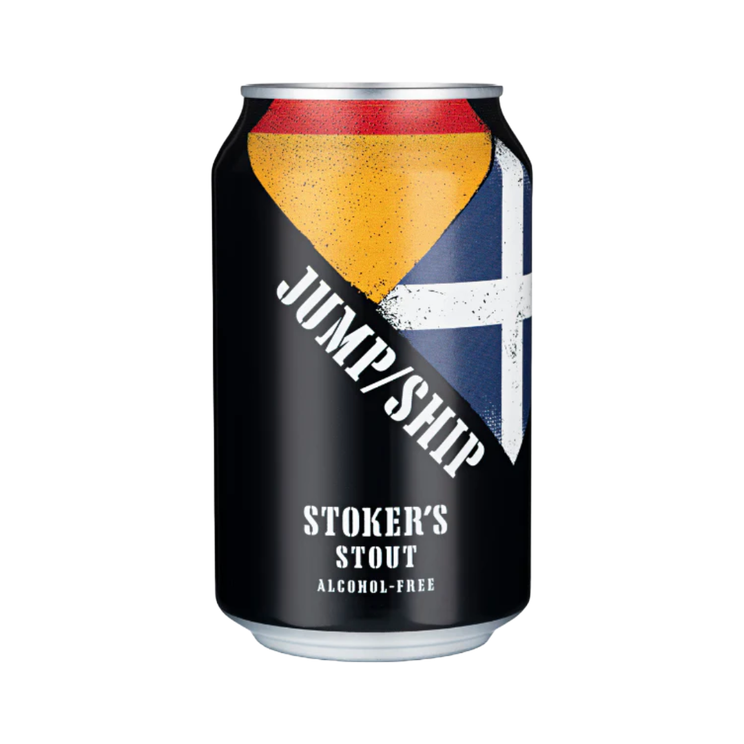 Jump Ship Stoker&#39;s Stout Alcohol Free Stout