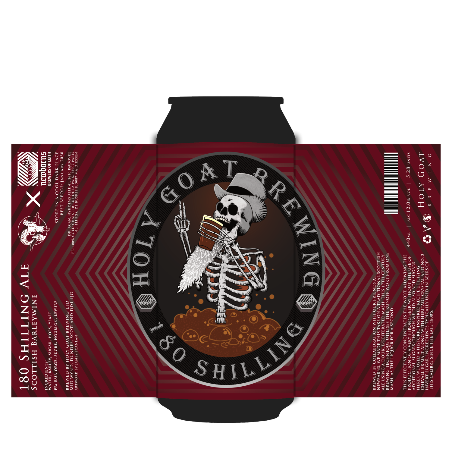 Holy Goat x Newbarns 180 Shilling Ale