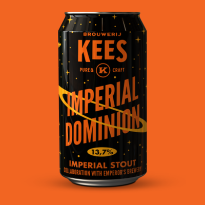 Kees x Emperor&#39;s Imperial Dominion Imperial Stout