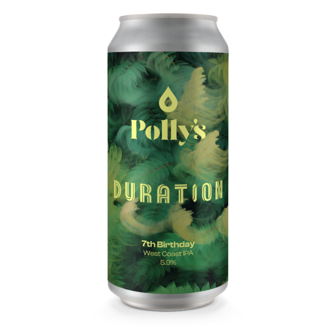 Polly's x Duration 7th Birthday West Coast IPA Polly's x Duration 7th Birthday West Coast IPA