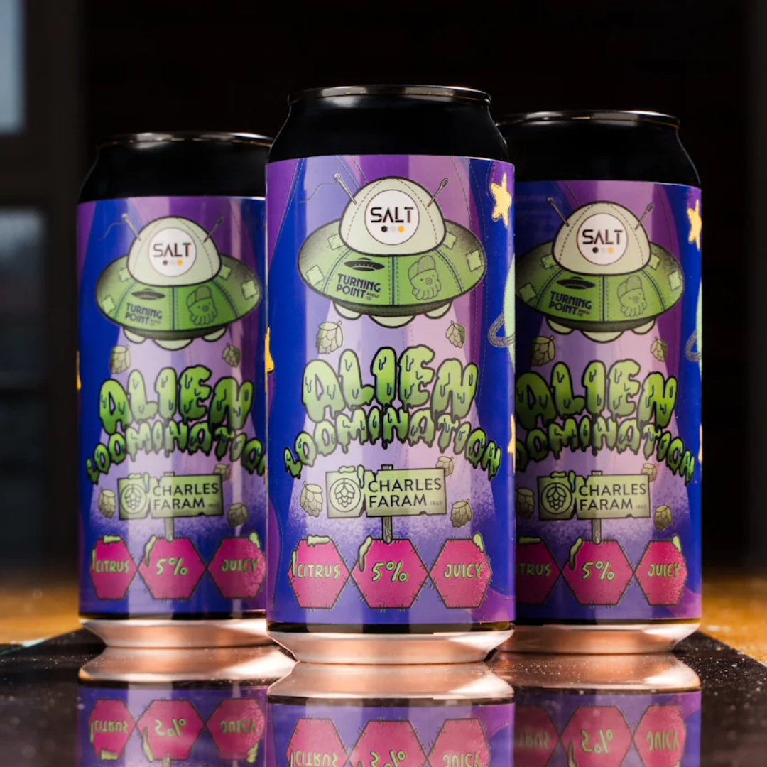 Salt x Turning Point Alien Loomination DDH Pale Ale Salt x Turning Point Alien Loomination DDH Pale Ale
