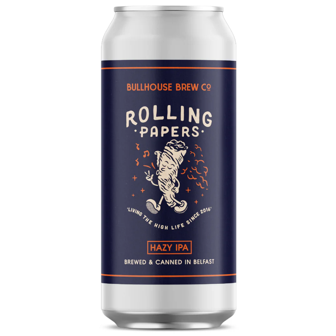 Bullhouse Rolling Papers Hazy IPA Bullhouse Rolling Papers Hazy IPA