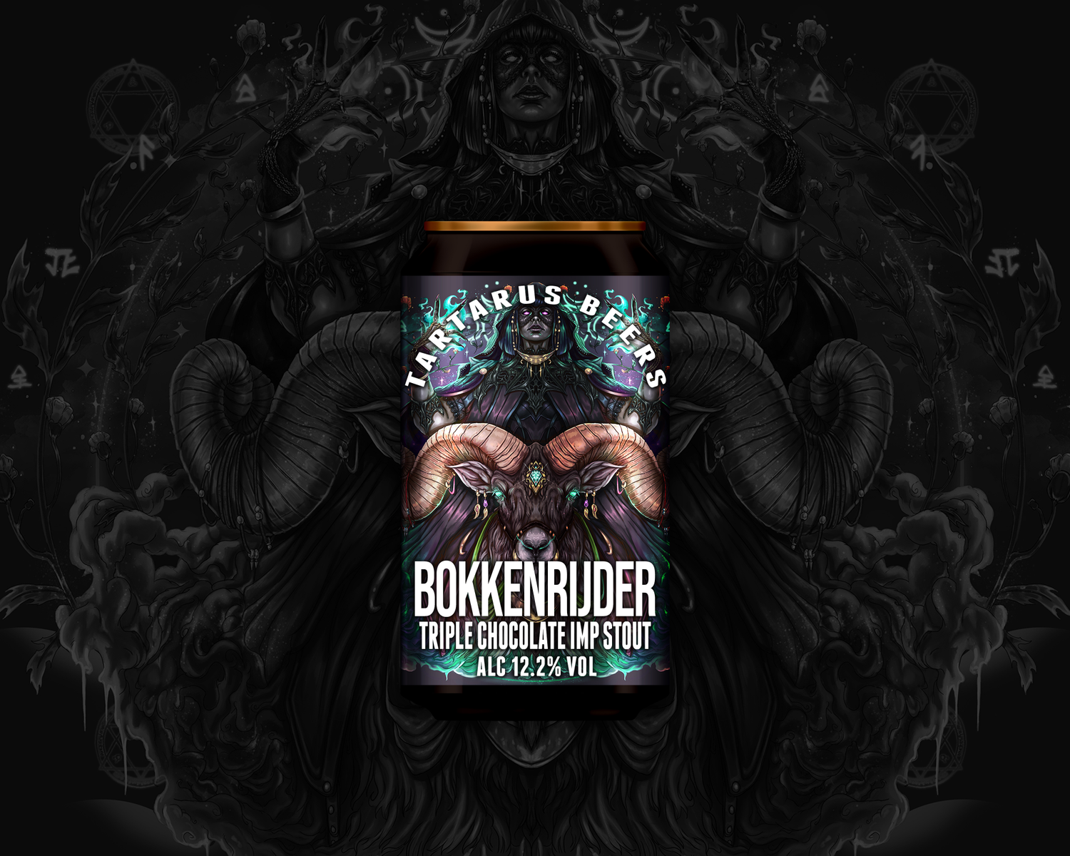 Tartarus x Dutch Bargain Bokkenrijder Triple Chocolate Imperial Stout