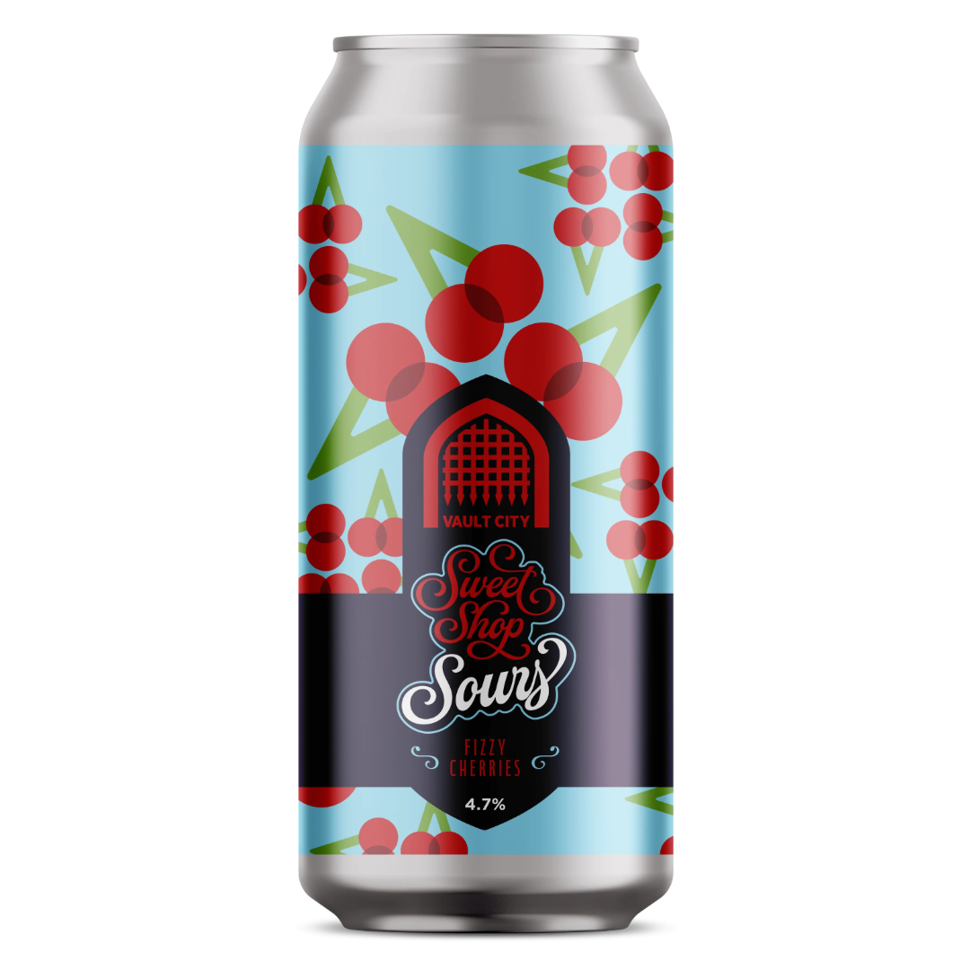 Vault City Fizzy Cherries Sweet Shop Sour