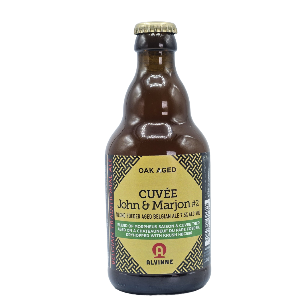 Alvinne Cuvee John & Marjon #2 Blond Foeder Aged Belgian Ale Alvinne Cuvee John & Marjon #2 Blond Foeder Aged Belgian Ale