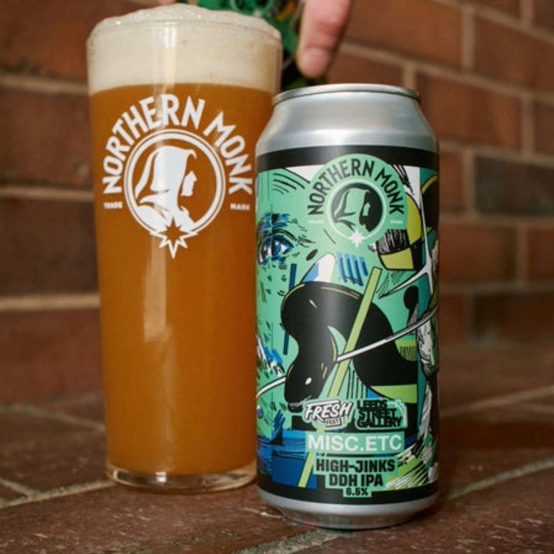 Northern Monk Fresh Fest 2025 x Leeds Street Gallery x MISC.ETC High-Jinks DDH IPA