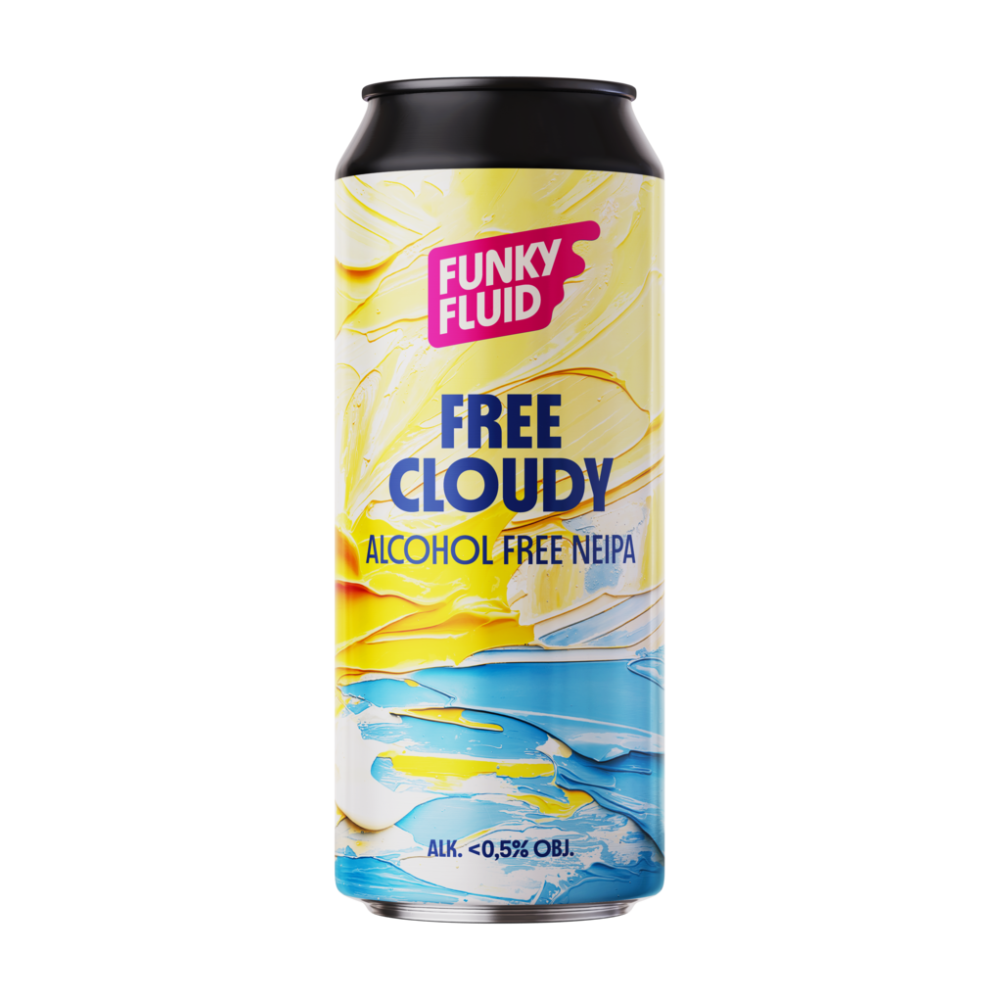 Funky Fluid Free Cloudy Non Alcoholic NEIPA Funky Fluid Free Cloudy Non Alcoholic NEIPA