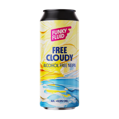 Funky Fluid Free Cloudy Non Alcoholic NEIPA Funky Fluid Free Cloudy Non Alcoholic NEIPA
