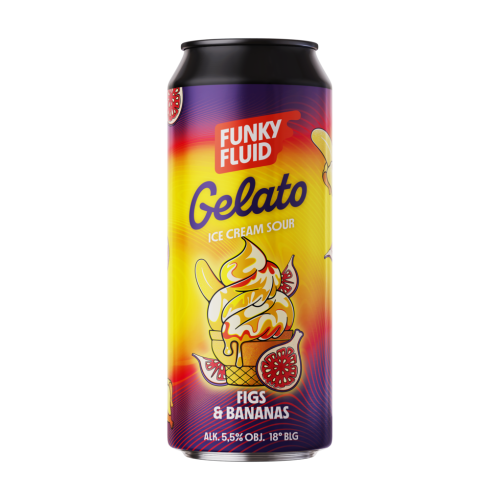 Funky Fluid Gelato: Figs &amp; Bananas Sour