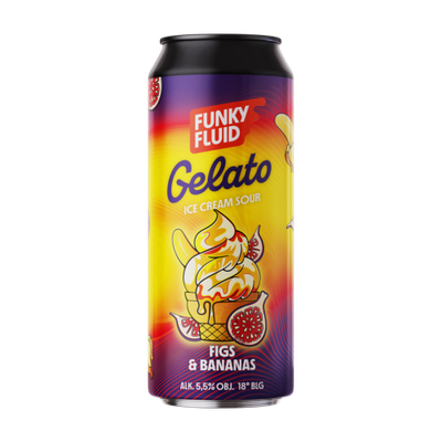 Funky Fluid Gelato: Figs &amp; Bananas Sour