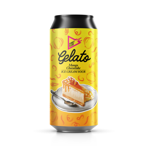 Funky Fluid Gelato: Mango Cheesecake Sour Funky Fluid Gelato: Mango Cheesecake Sour