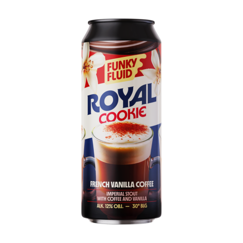 Funky Fluid Royal Cookie: French Vanilla Coffee Imperial Stout