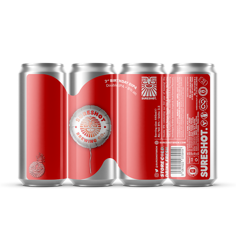 Sureshot 3rd Birthday DIPA Sureshot 3rd Birthday DIPA