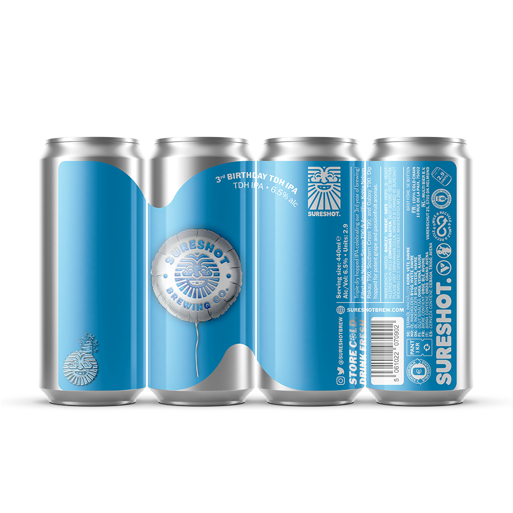 Sureshot 3rd Birthday TDH IPA