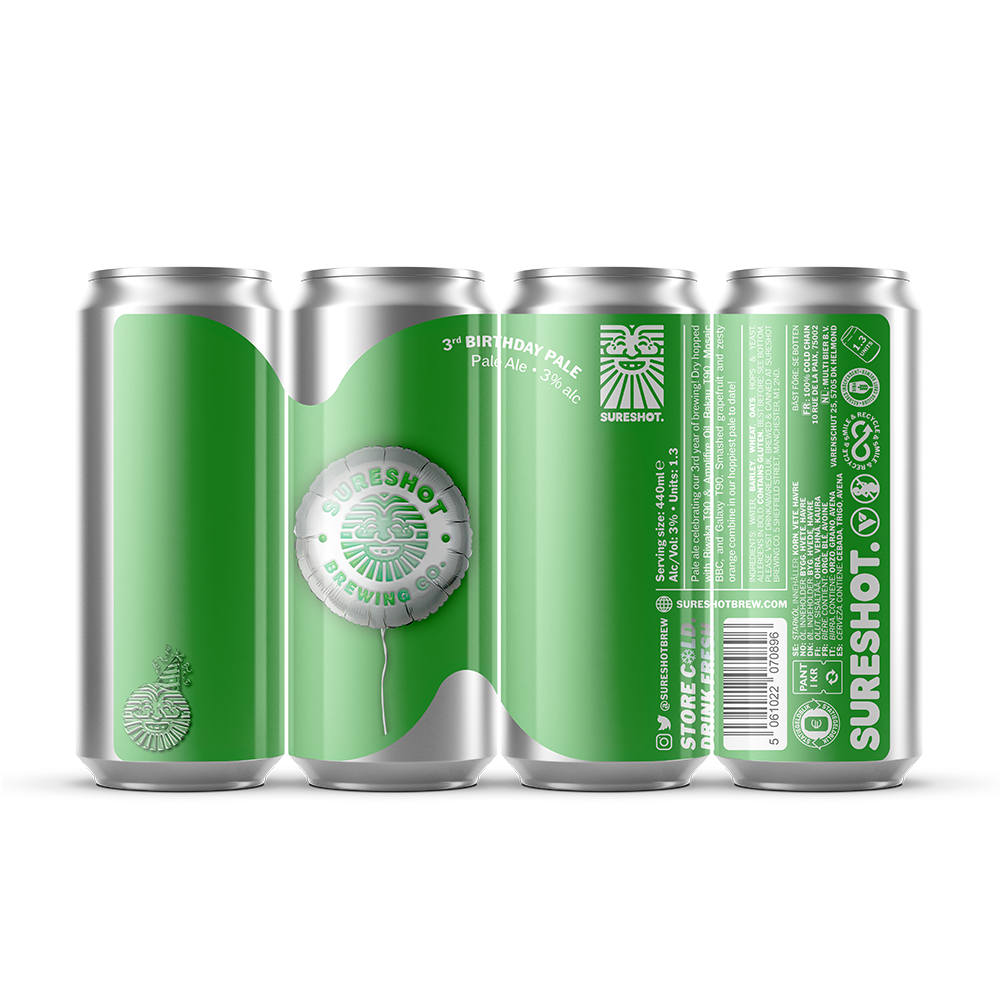 Sureshot 3rd Birthday Pale Ale Sureshot 3rd Birthday Pale Ale