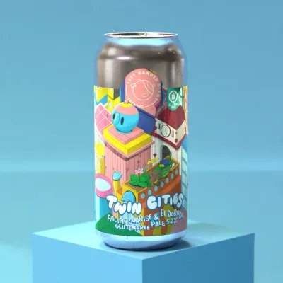 Left Handed Giant Twin Cities Pacific Sunrise &amp; El Dorado Pale Ale