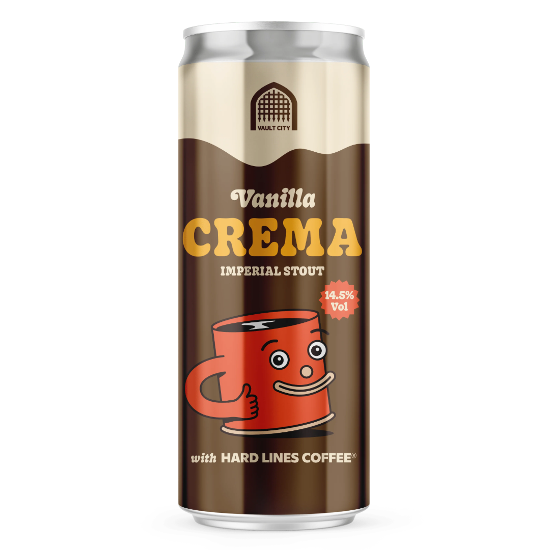 Vault City x Hard Lines Vanilla Crema Imperial Stout