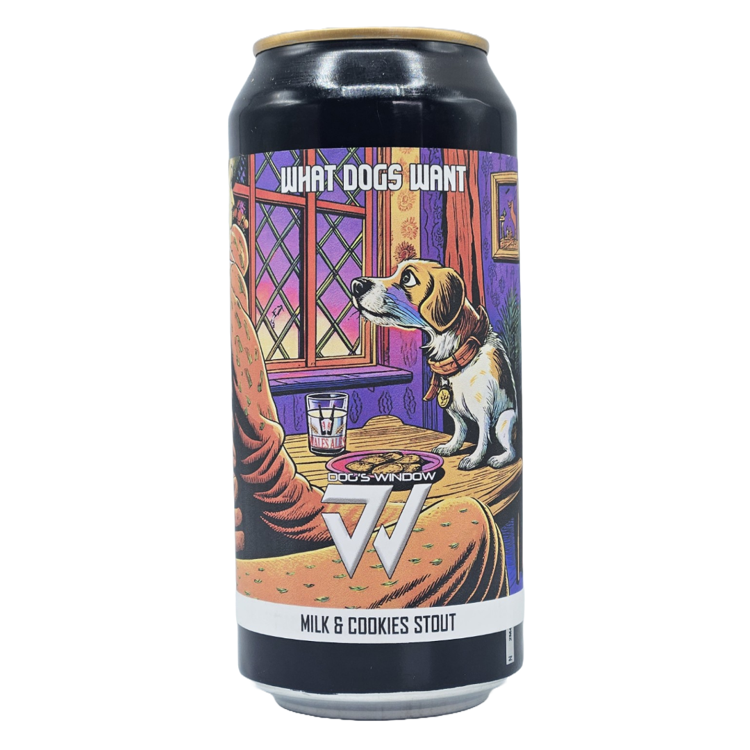 Dog's Window What Dogs Want Milk & Cookies Stout Dog's Window What Dogs Want Milk & Cookies Stout