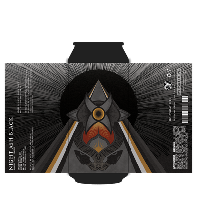Holy Goat Night Ash Black Smoked Rye Stout