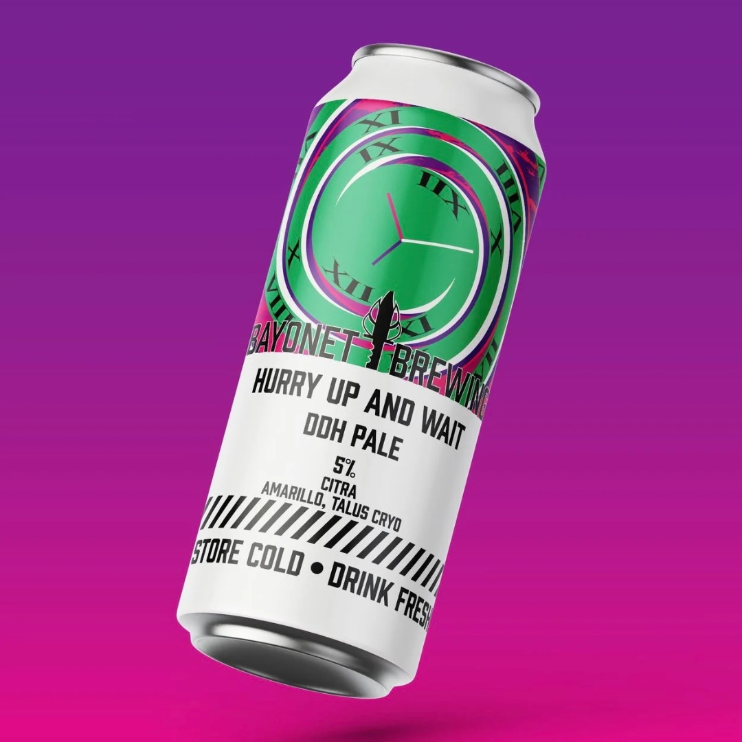 Bayonet Hurry Up And Wait DDH Pale Ale Bayonet Hurry Up And Wait DDH Pale Ale