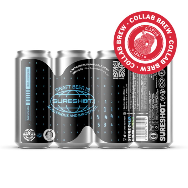 Sureshot x Clapton Craft A Handshake Is Available Upon Request NE IPA