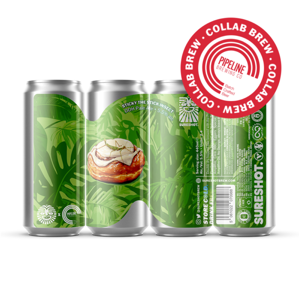 Sureshot x Pipeline Sticky The Stick Insect DDH Pale Ale