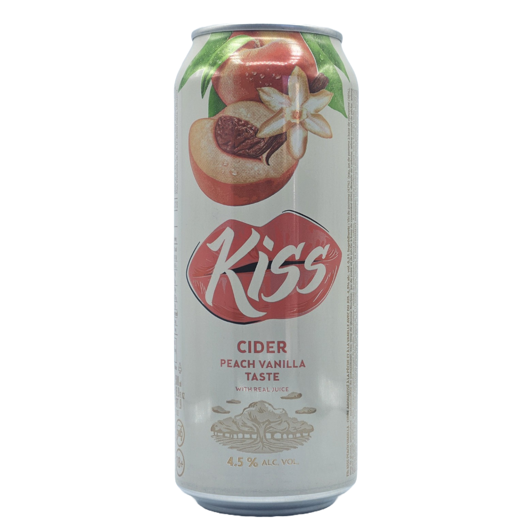 Kiss Cider Peach Vanilla Taste