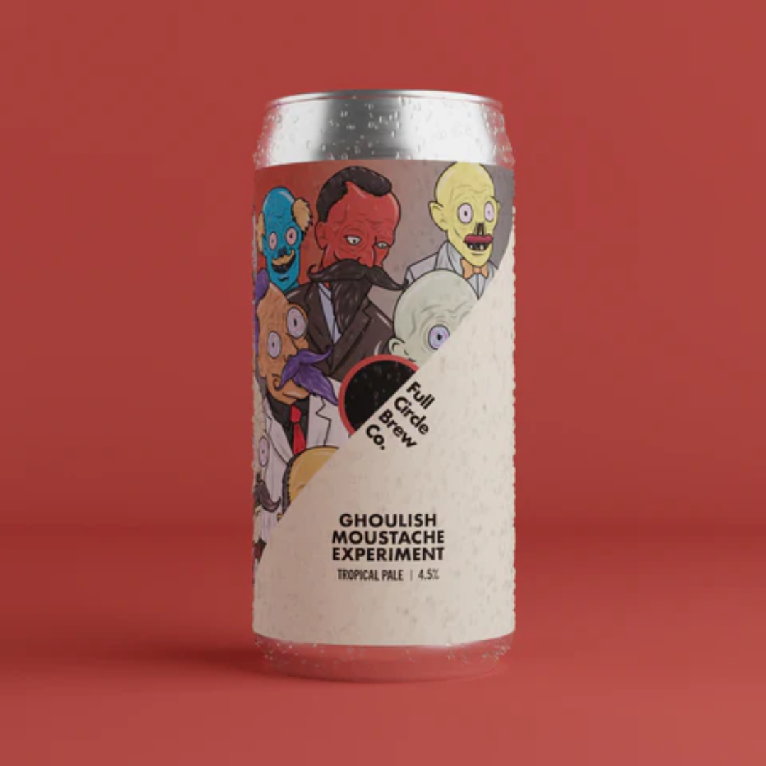 Full Circle Ghoulish Moustache Experiment Tropical Pale Ale