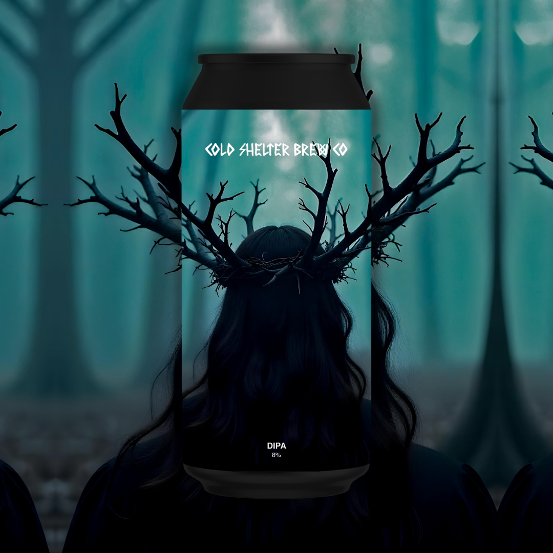 Cold Shelter x Dark Element False Crown DIPA