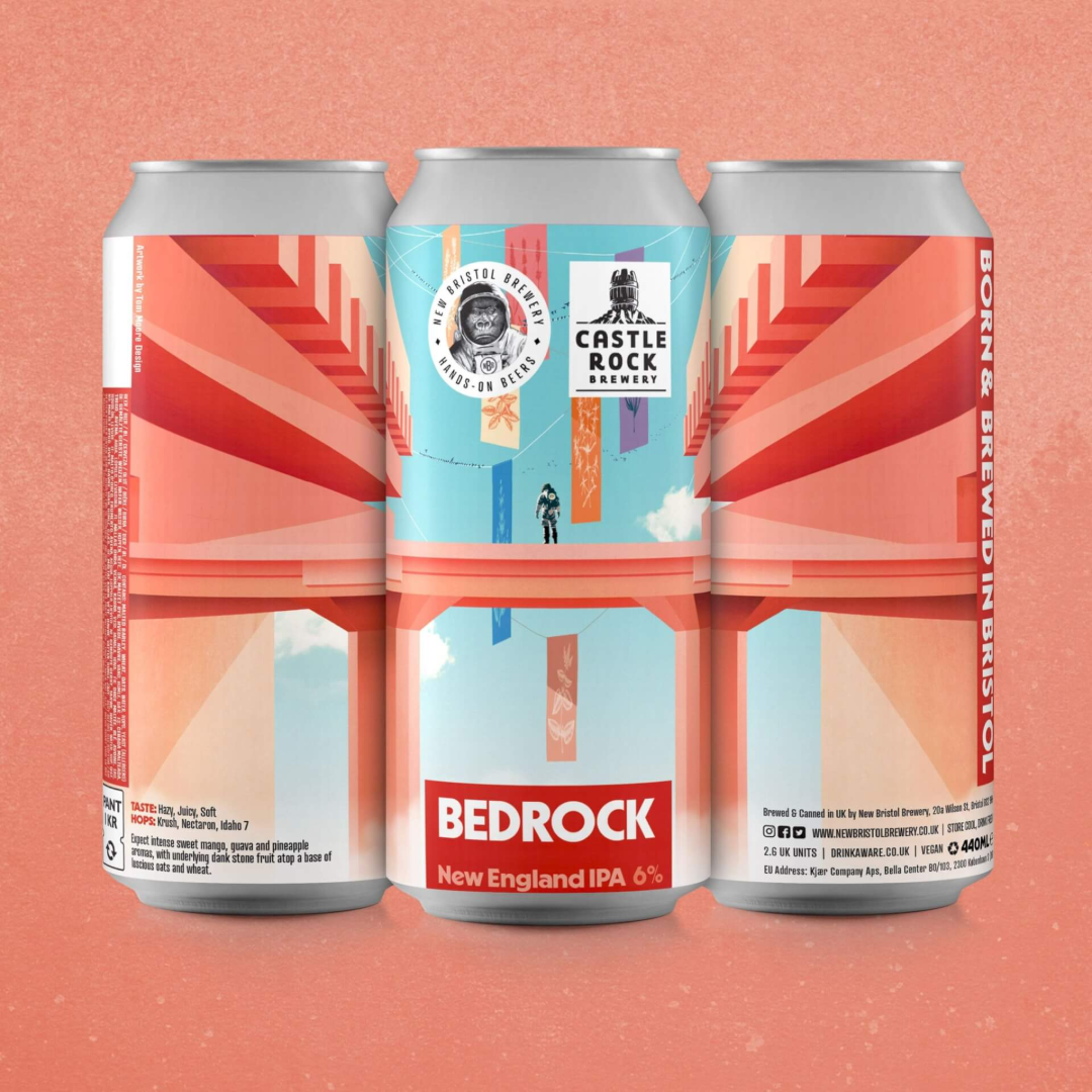 New Bristol x Castle Rock Bedrock NE IPA