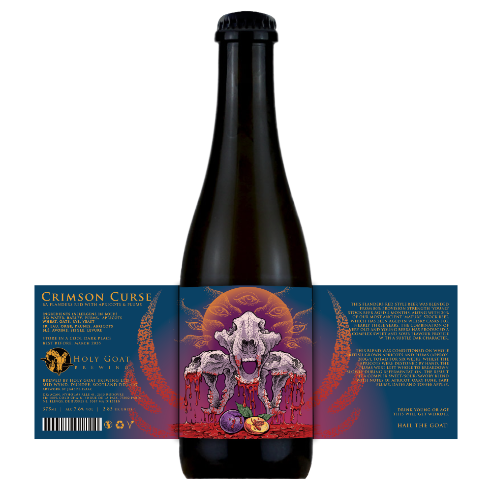 Holy Goat Crimson Curse BA Flanders Red