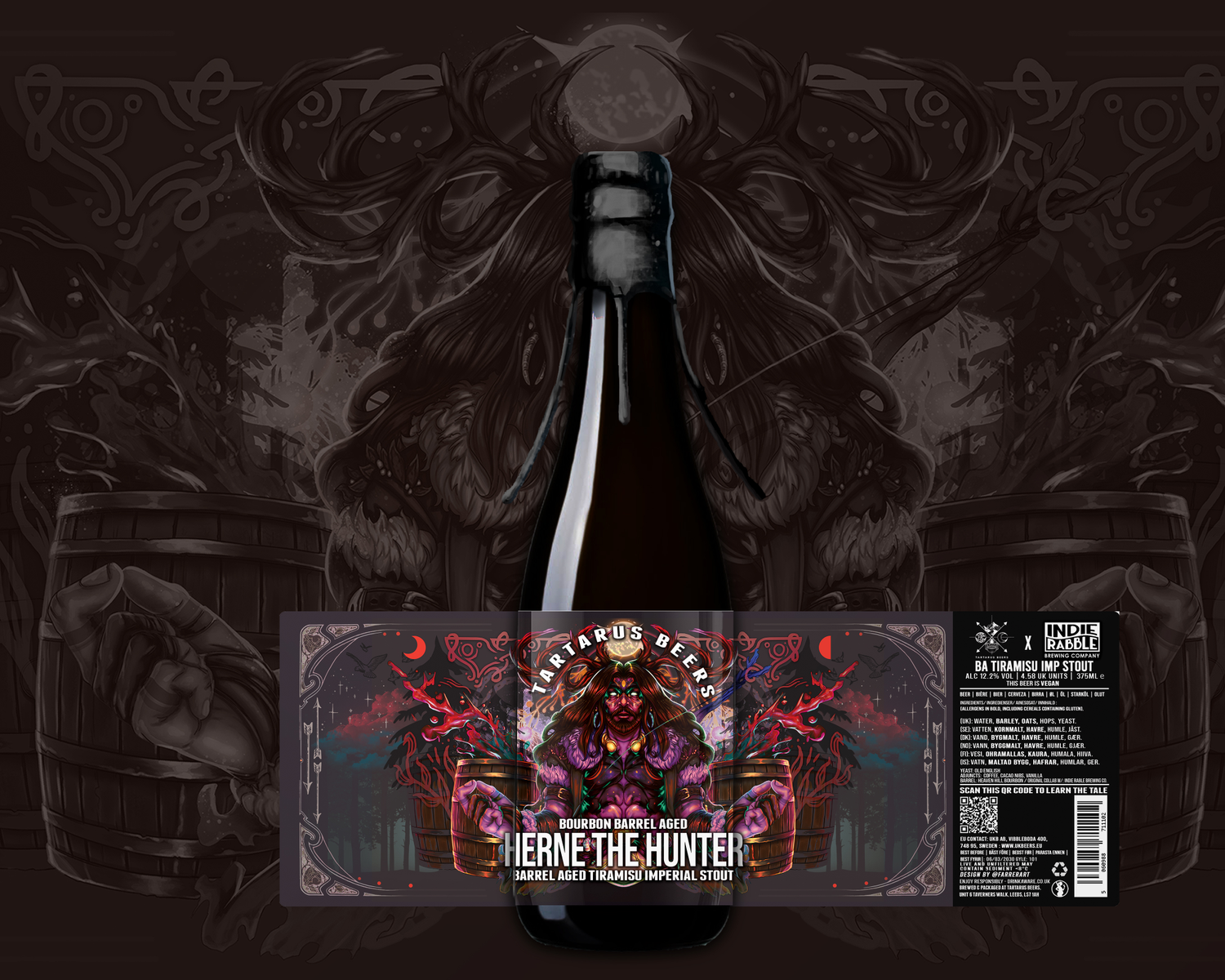 Tartarus Bourbon Barrel Aged Herne The Hunter BA Imperial Stout
