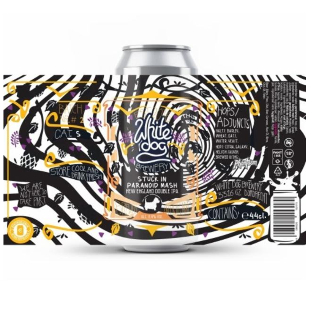 White Dog Stuck In Paranoid Mash DIPA