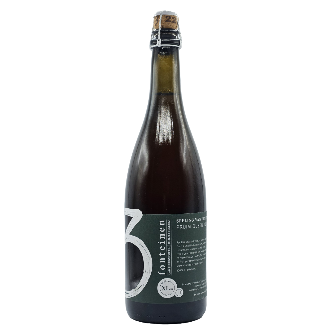 3 Fonteinen Speling Van Het Lot XI.xiii Pruim Queen Victoria 22/23 Lambic