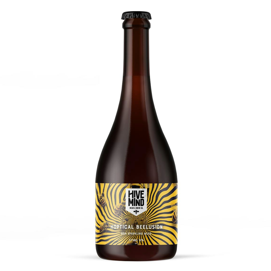 Hive Mind Hoptical Beelusion DDH Sparkling Mead