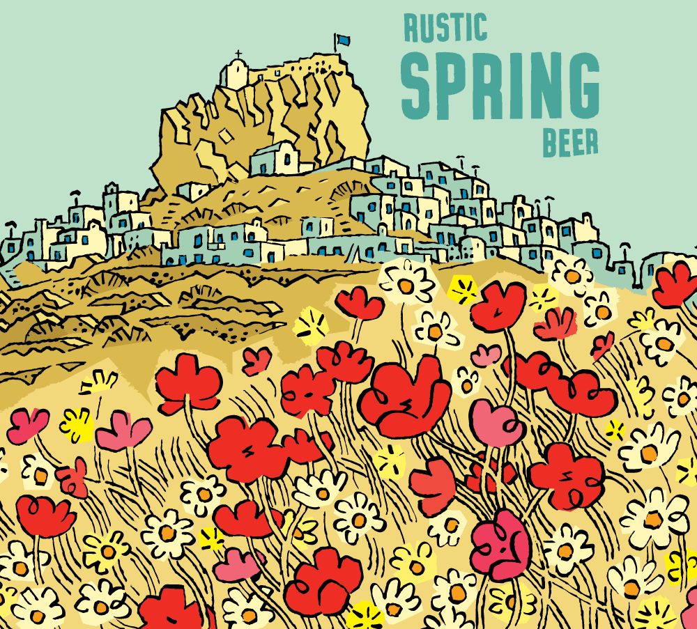 Burning Sky Spring Rustic Farmhouse Beer