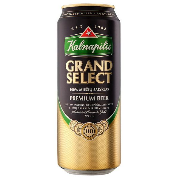 Kalnapilis Grand Select Premium Lager