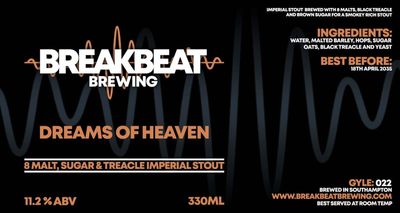 Breakbeat Dreams Of Heaven Imperial Stout