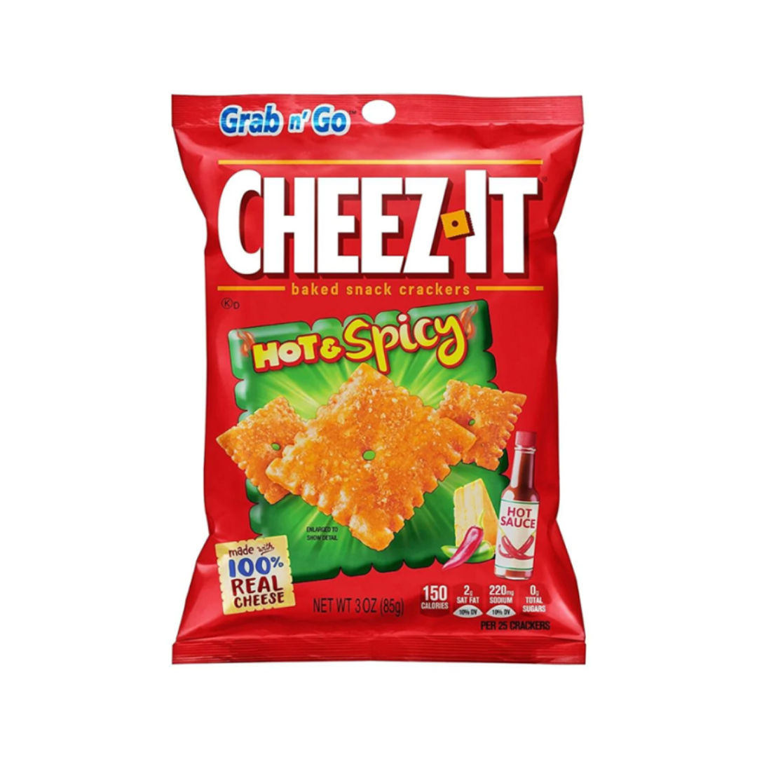 Cheez It Hot & Spicy Snack Crackers Cheez It Hot & Spicy Snack Crackers